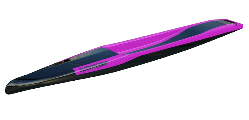 BLACK  NAKED RAW / PINK